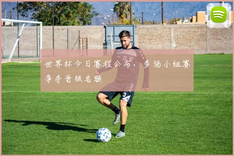 世界杯今日赛程公布,多场小组赛争夺晋级名额
