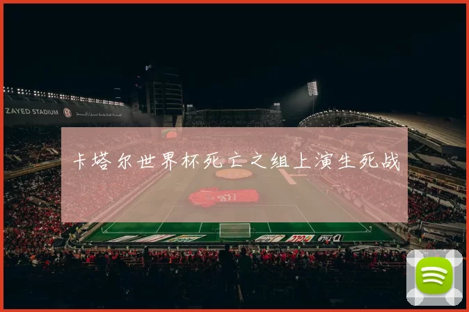 卡塔尔世界杯死亡之组上演生死战